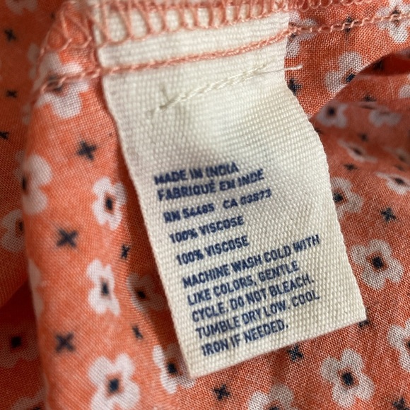 AE Coral Geometric Print Circle Skirt - Picture 4 of 4